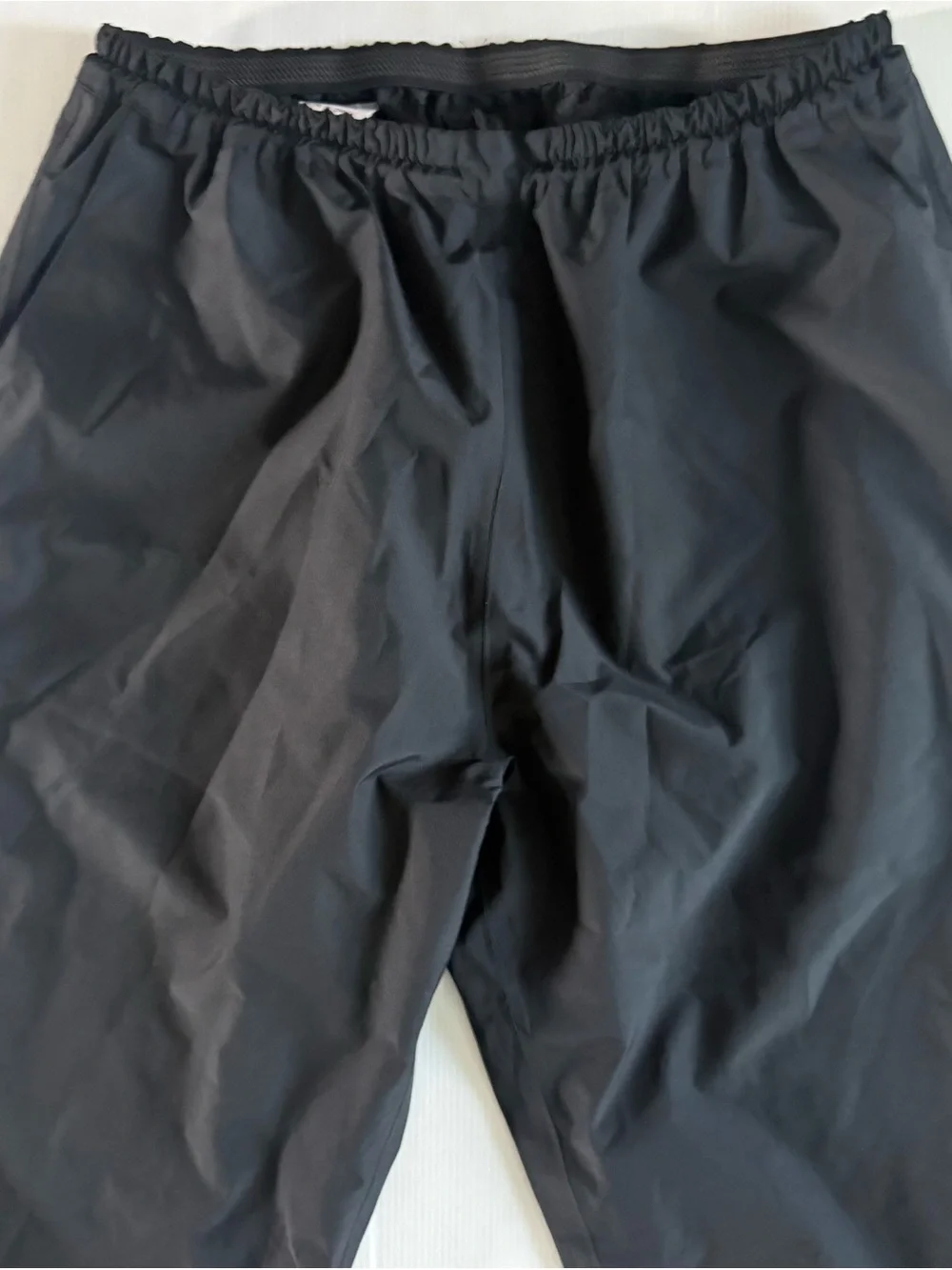 DryJoys by FootJoy Rain Golf Pants Mens L Waterproof Hydrolite Outerwear Black - Picture 2 of 11